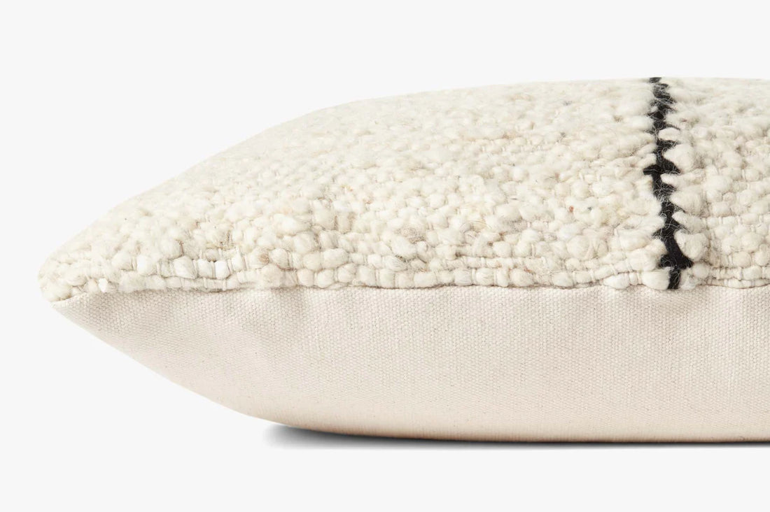 Handwoven Cream Pillow