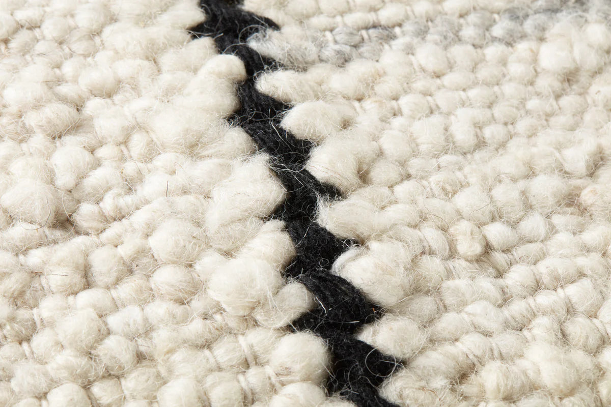 Handwoven Cream Pillow