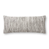 Magnolia Home by Joanna Gaines x Loloi Charcoal Pillow