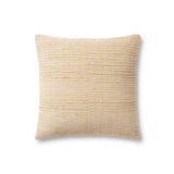 Magnolia Home by Joanna Gaines x Loloi Annette Ivory / Natural Pillow