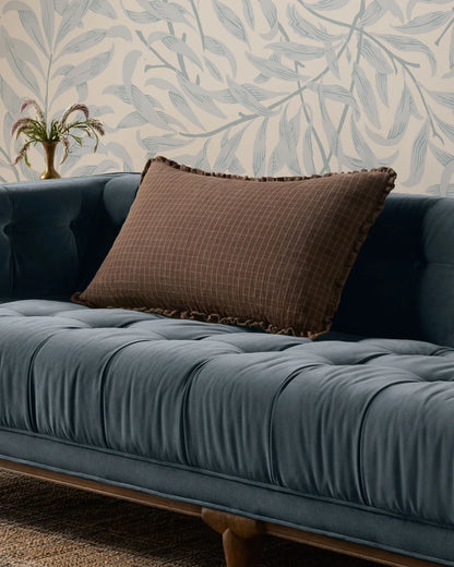 16x26 Dinah Down Pillow Chocolate