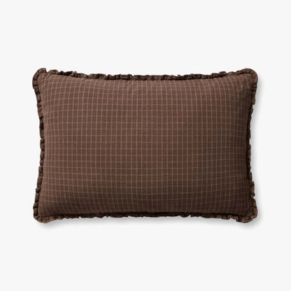 16x26 Dinah Down Pillow Chocolate