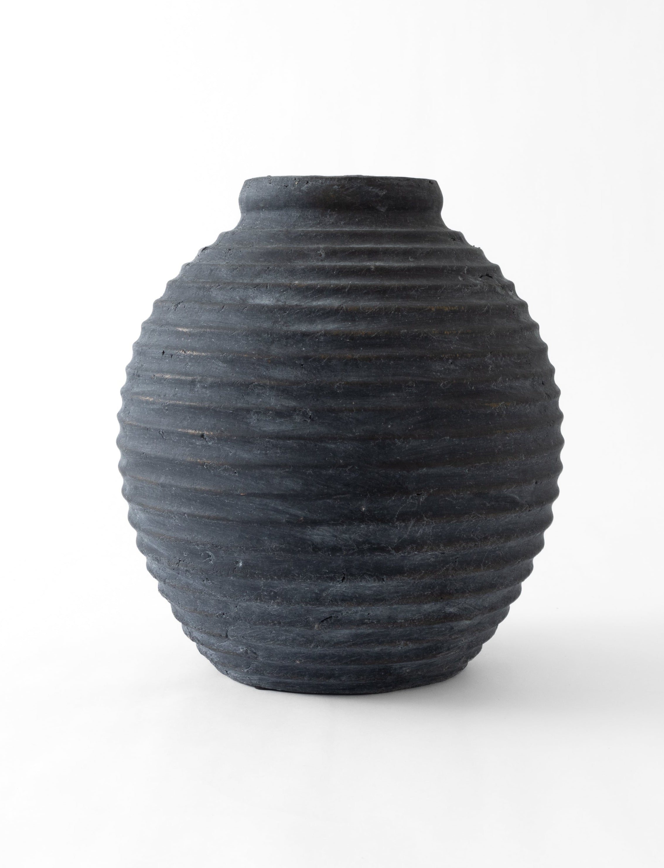 Black Terracotta Vase