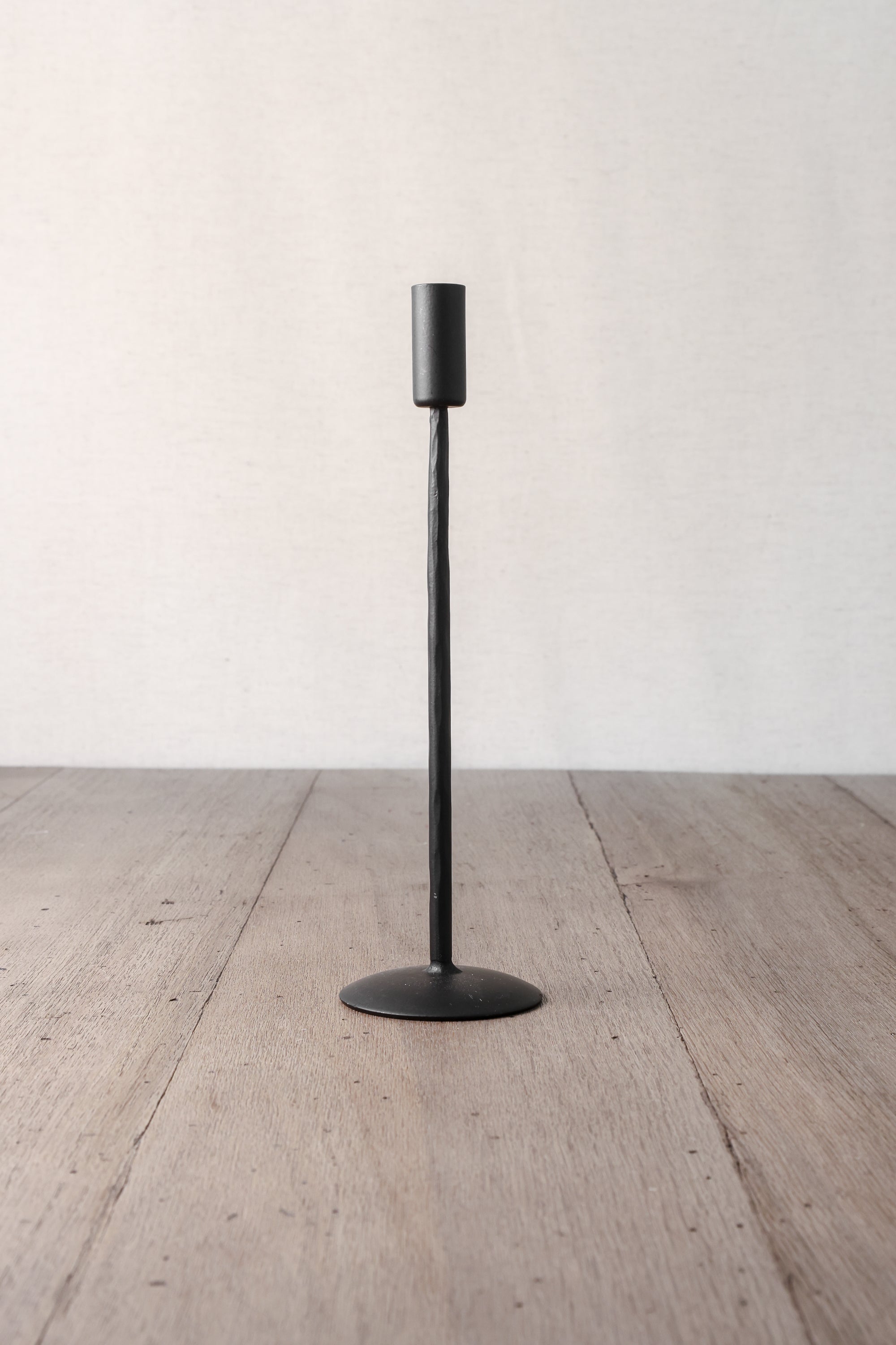 Black Slim Candlesticks