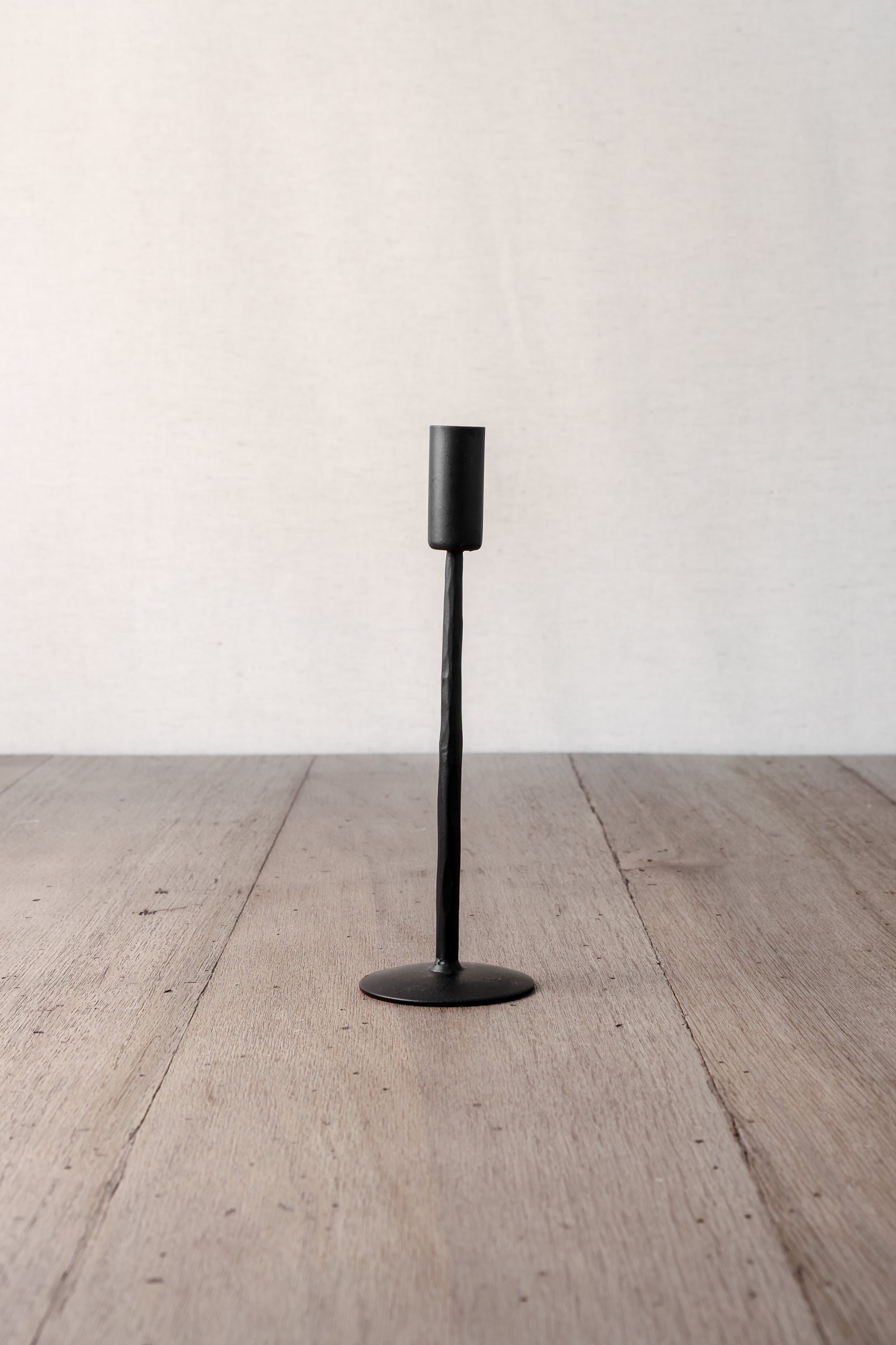 Black Slim Candlesticks