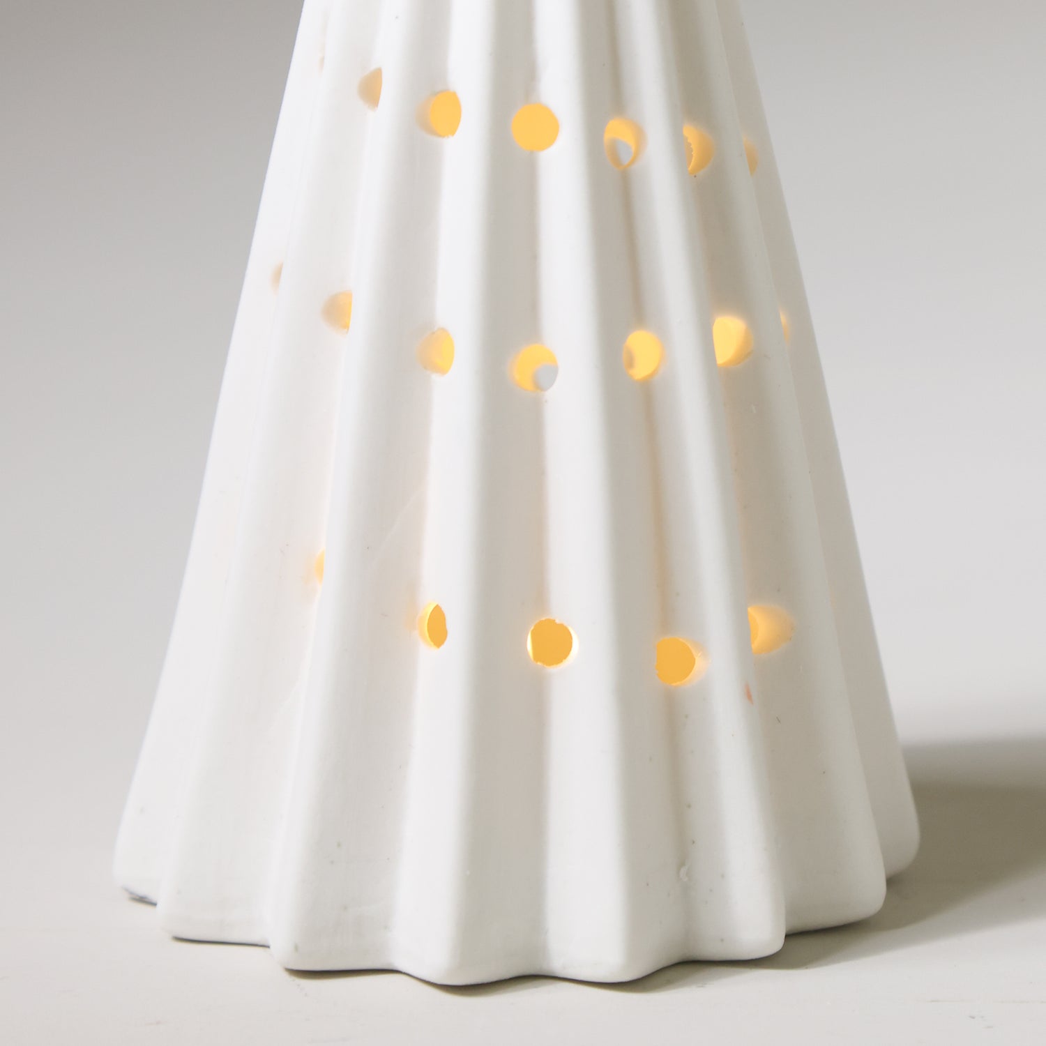 Matte White Lighted Trees