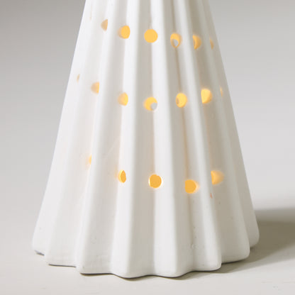 Matte White Lighted Trees