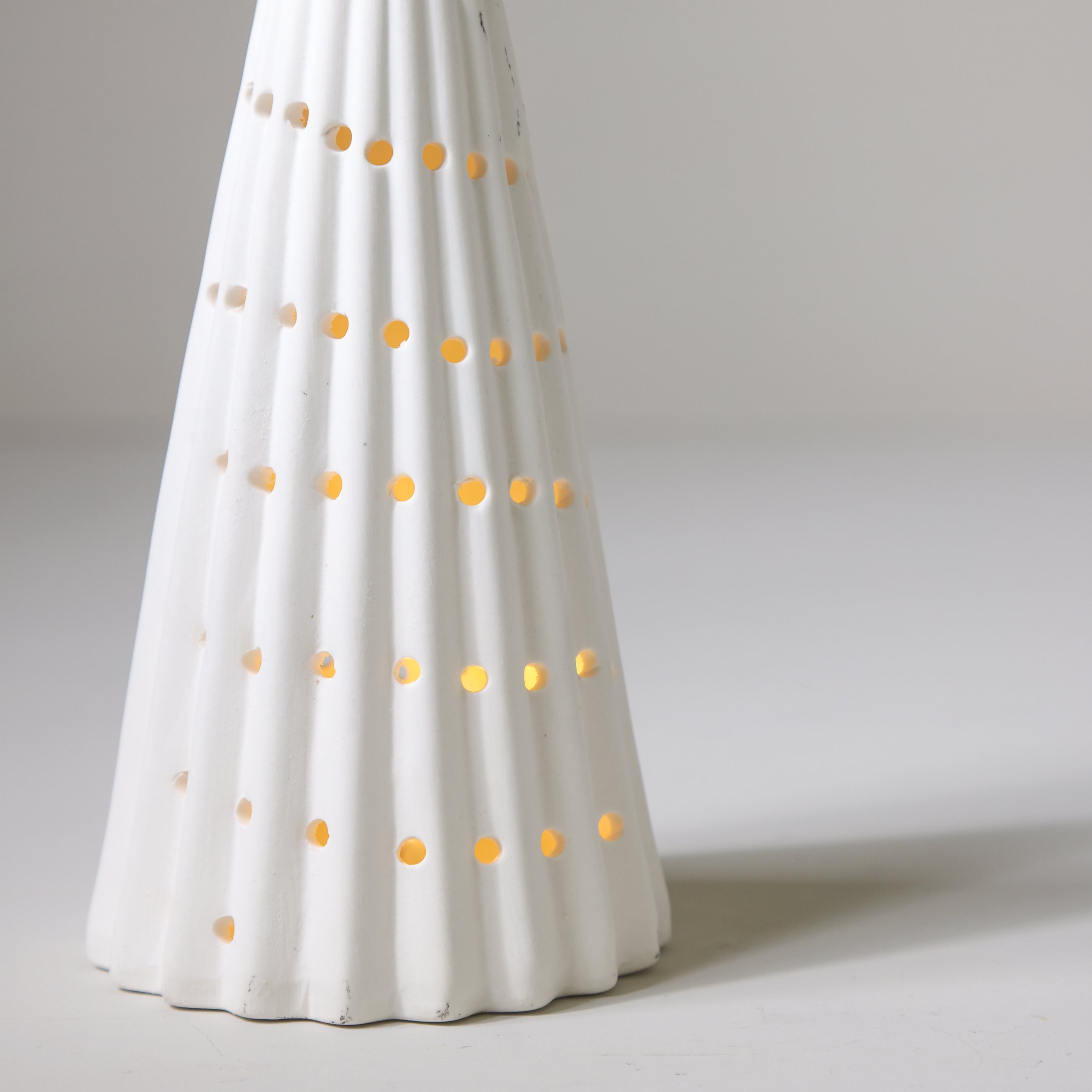 Matte White Lighted Trees