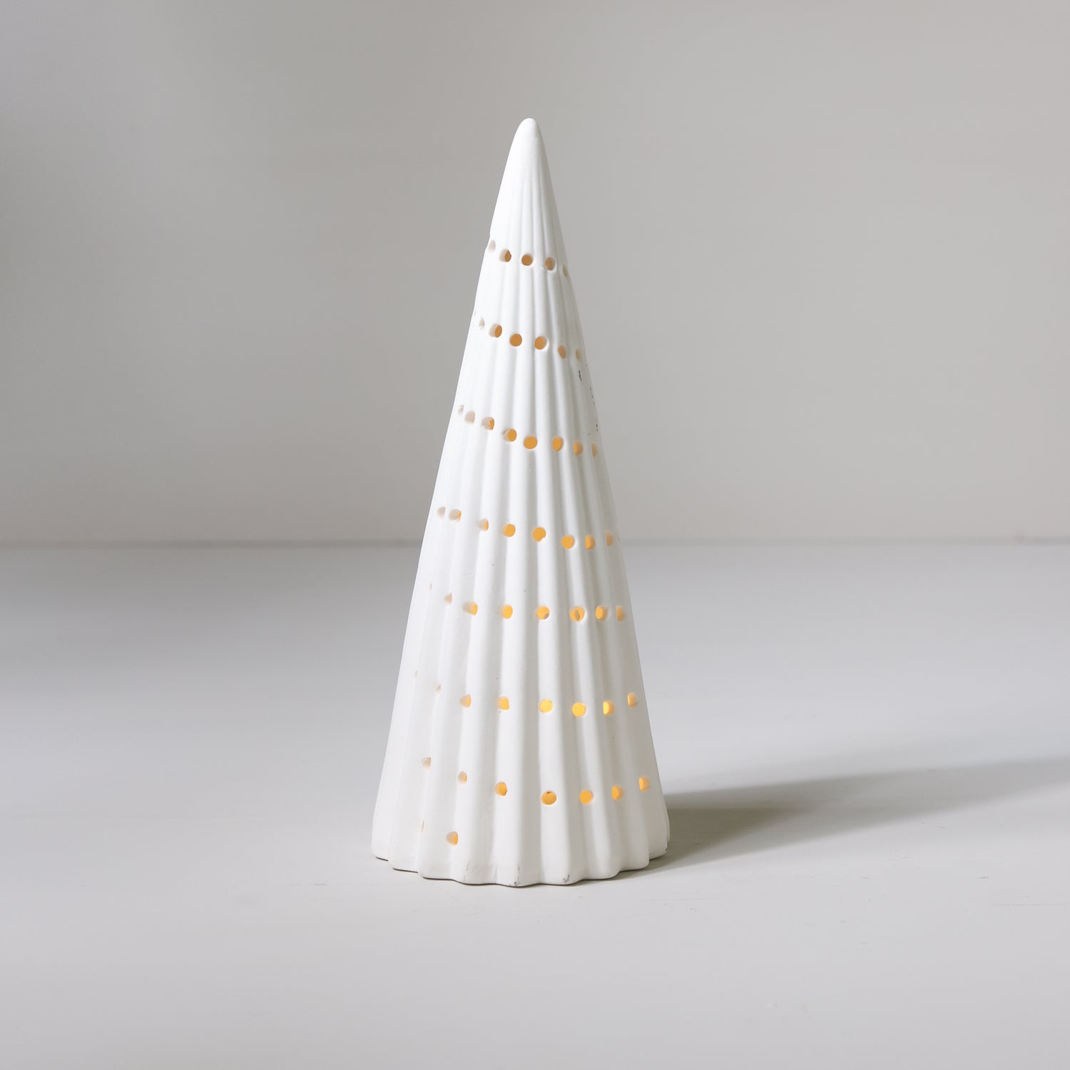 Matte White Lighted Trees