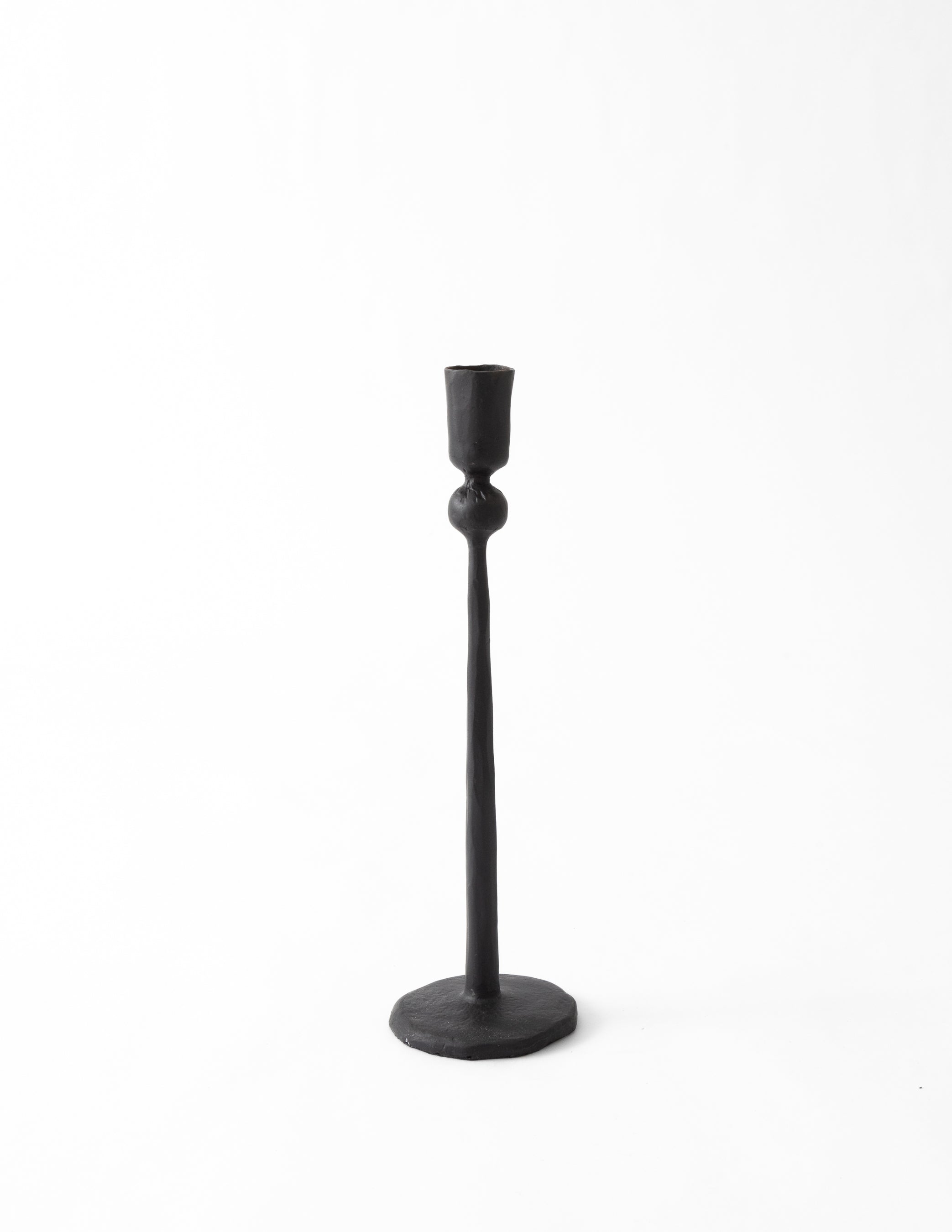 Black Iron Candlesticks