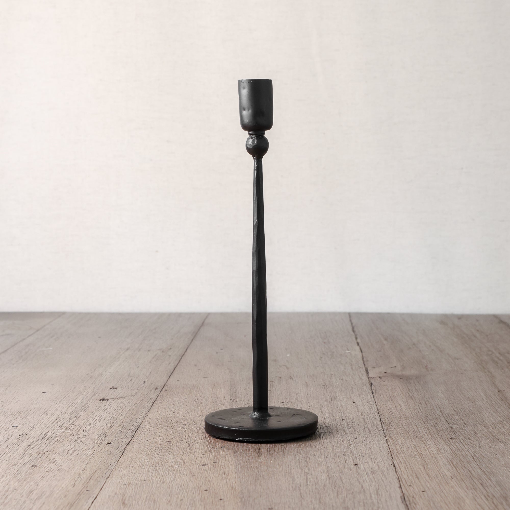 Black Iron Candlesticks