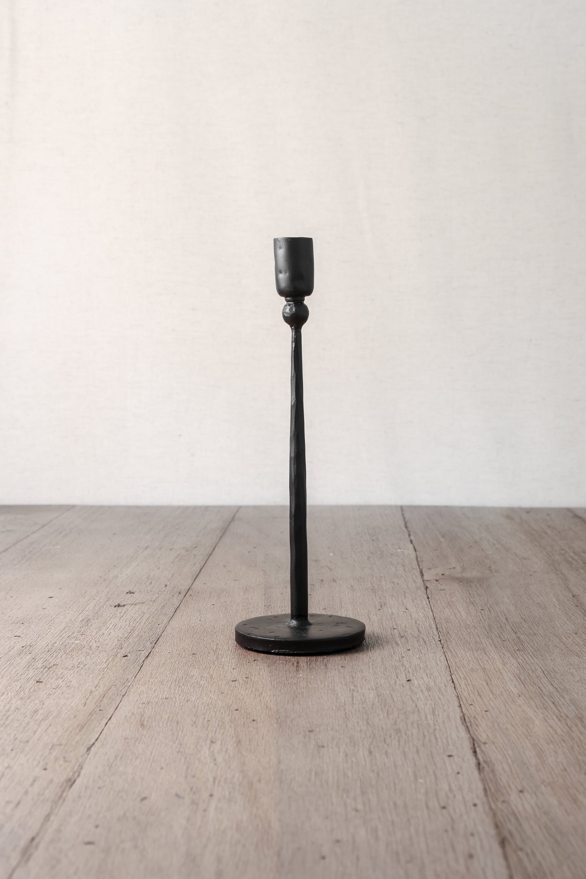 Black Iron Candlesticks