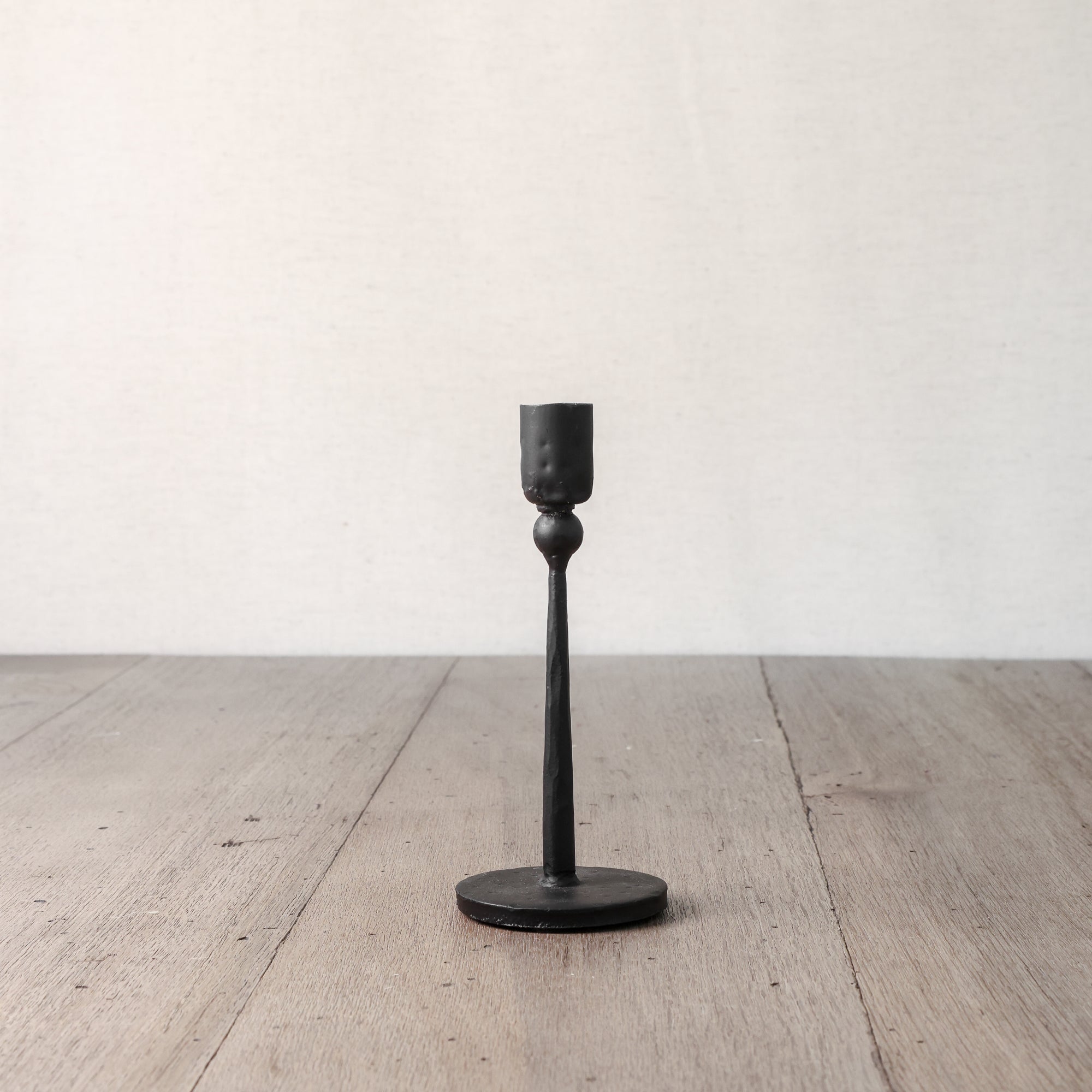 Black Iron Candlesticks