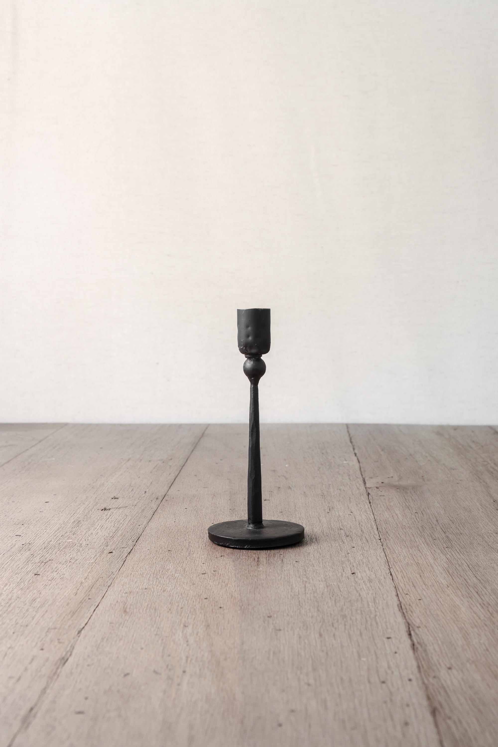 Black Iron Candlesticks