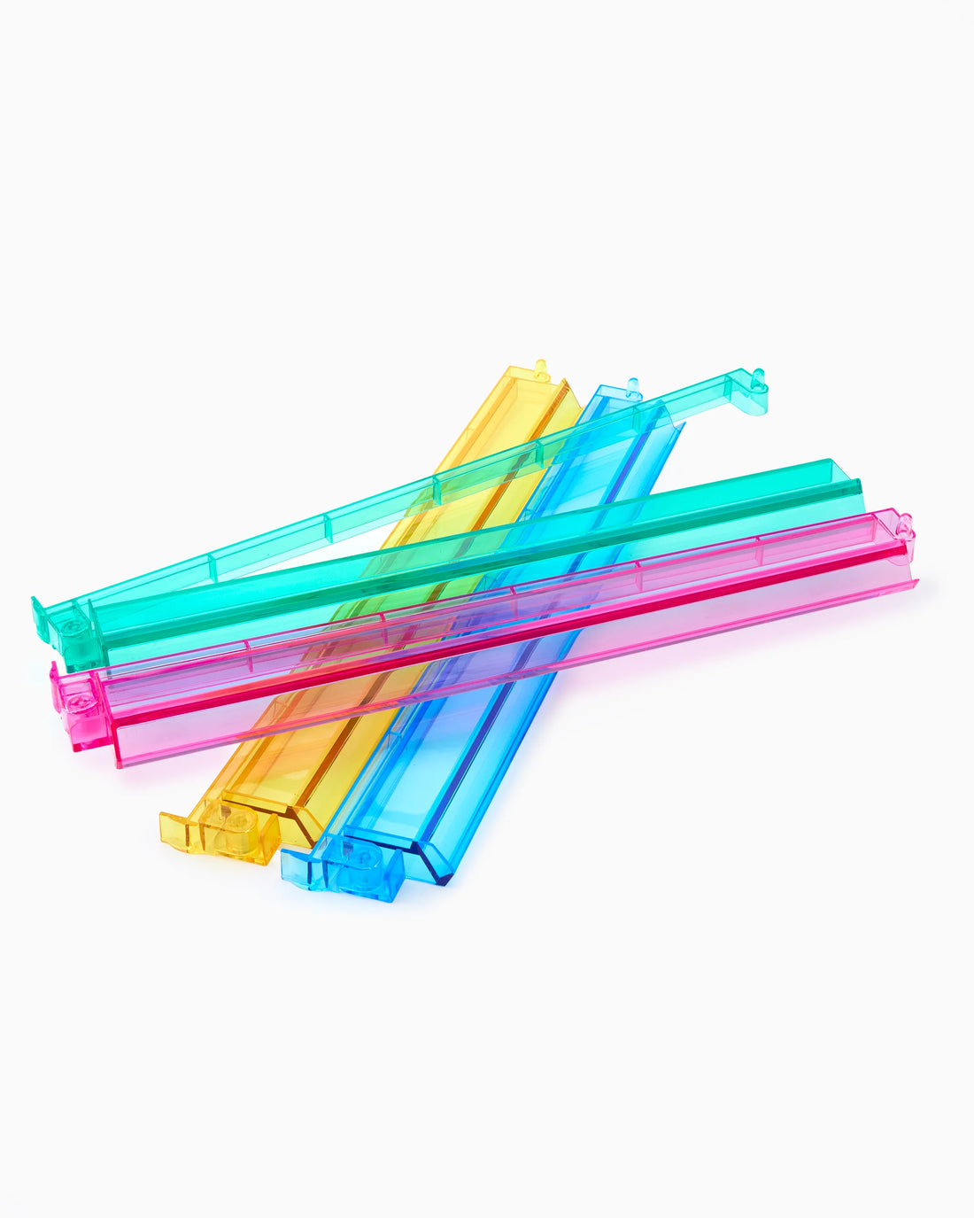 Multicolor Acrylic Rack &amp; Pusher Set