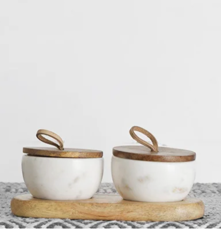 Marble Pinch Pots