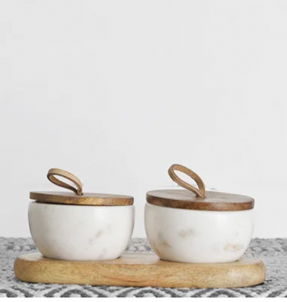 Marble Pinch Pots