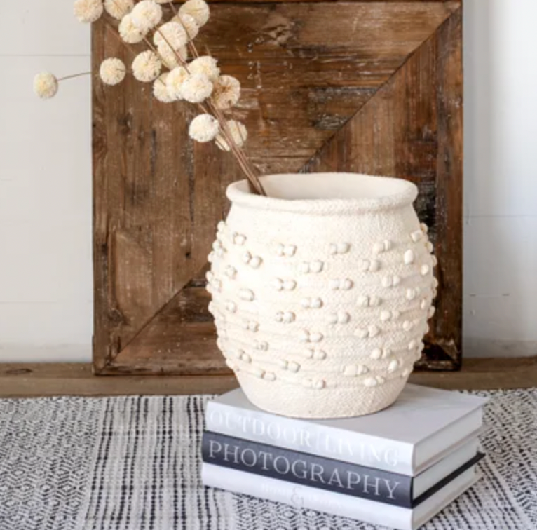 Clay Knot Vase