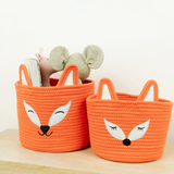 Fox Basket- Set of 2