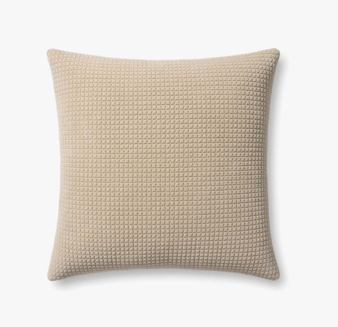 22" Down Pillow Ivory