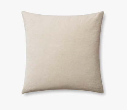 22" Beatrice Pillow Ivory