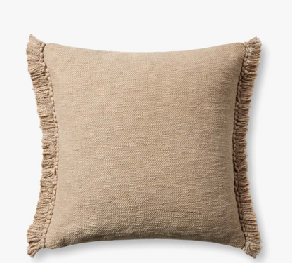 22" Down Pillow Beige