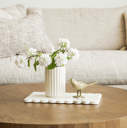 Scalloped Edge Marble Board