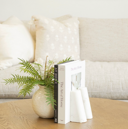 Marble Bookends