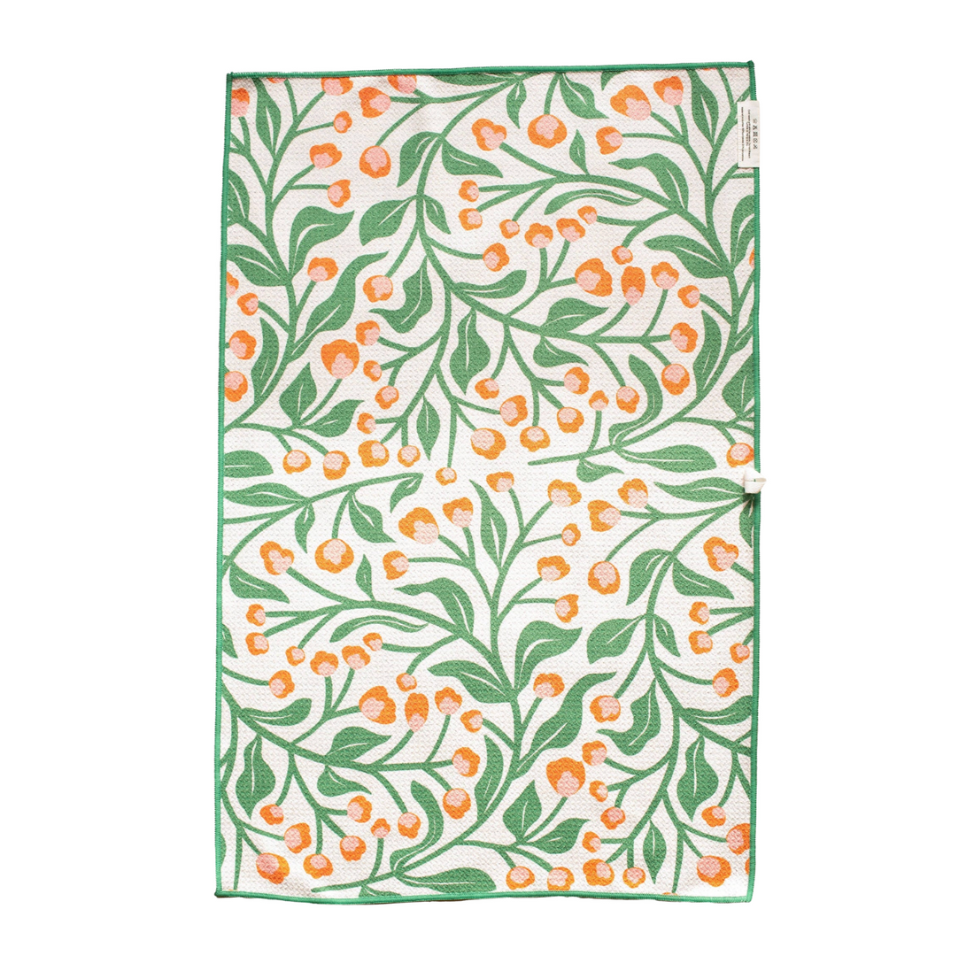 Olive Gardenia: Reversible Hand Towel