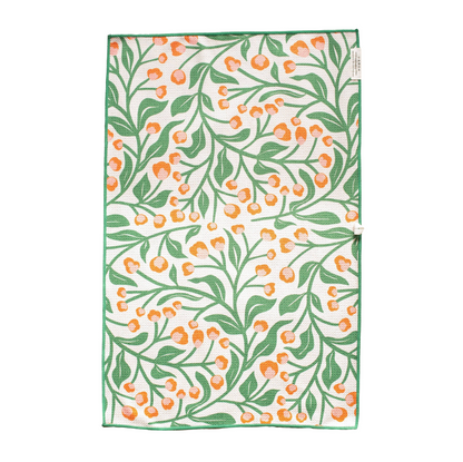 Olive Gardenia: Reversible Hand Towel