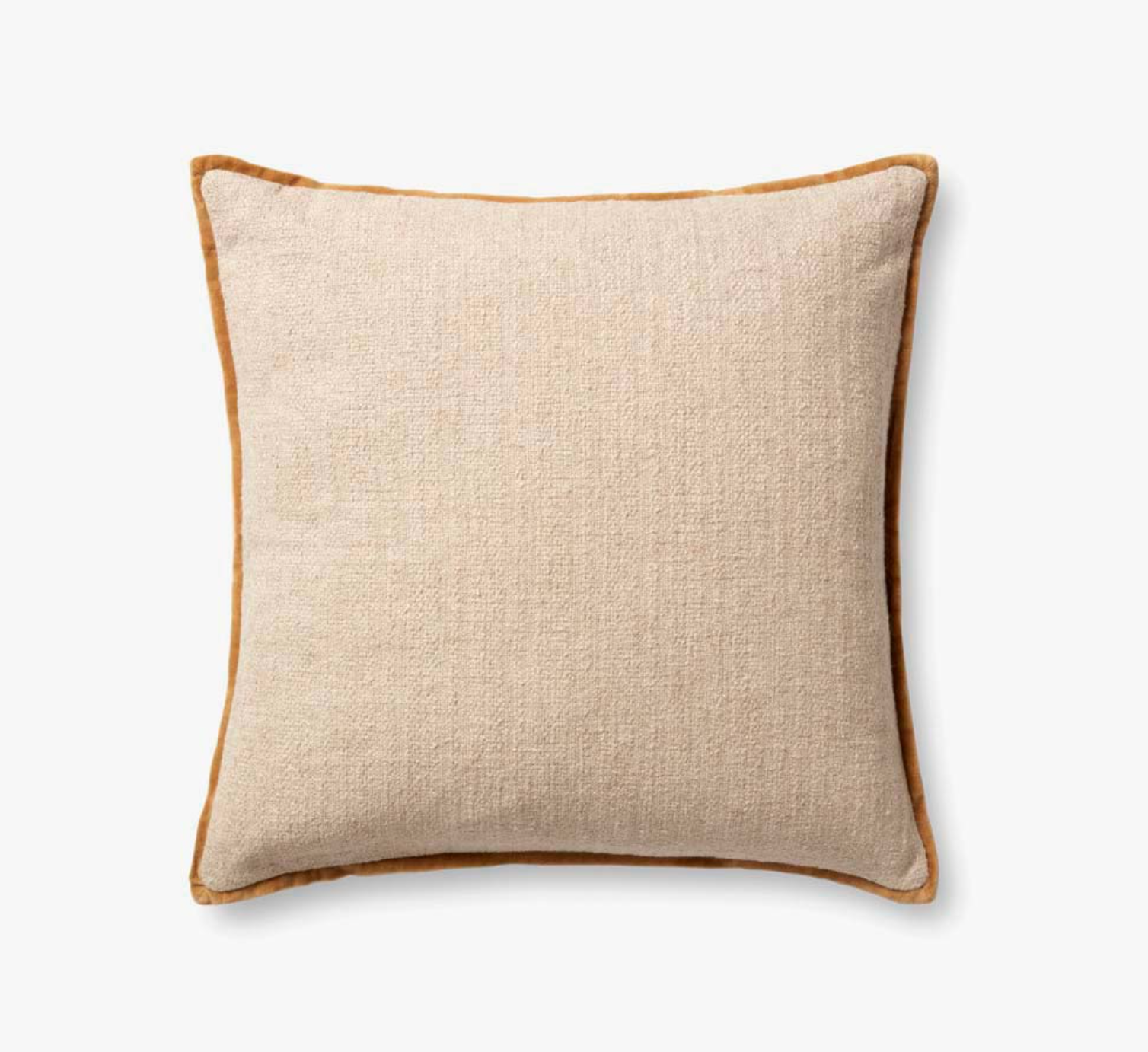22" Aveline Down Pillow Ivory/Gold