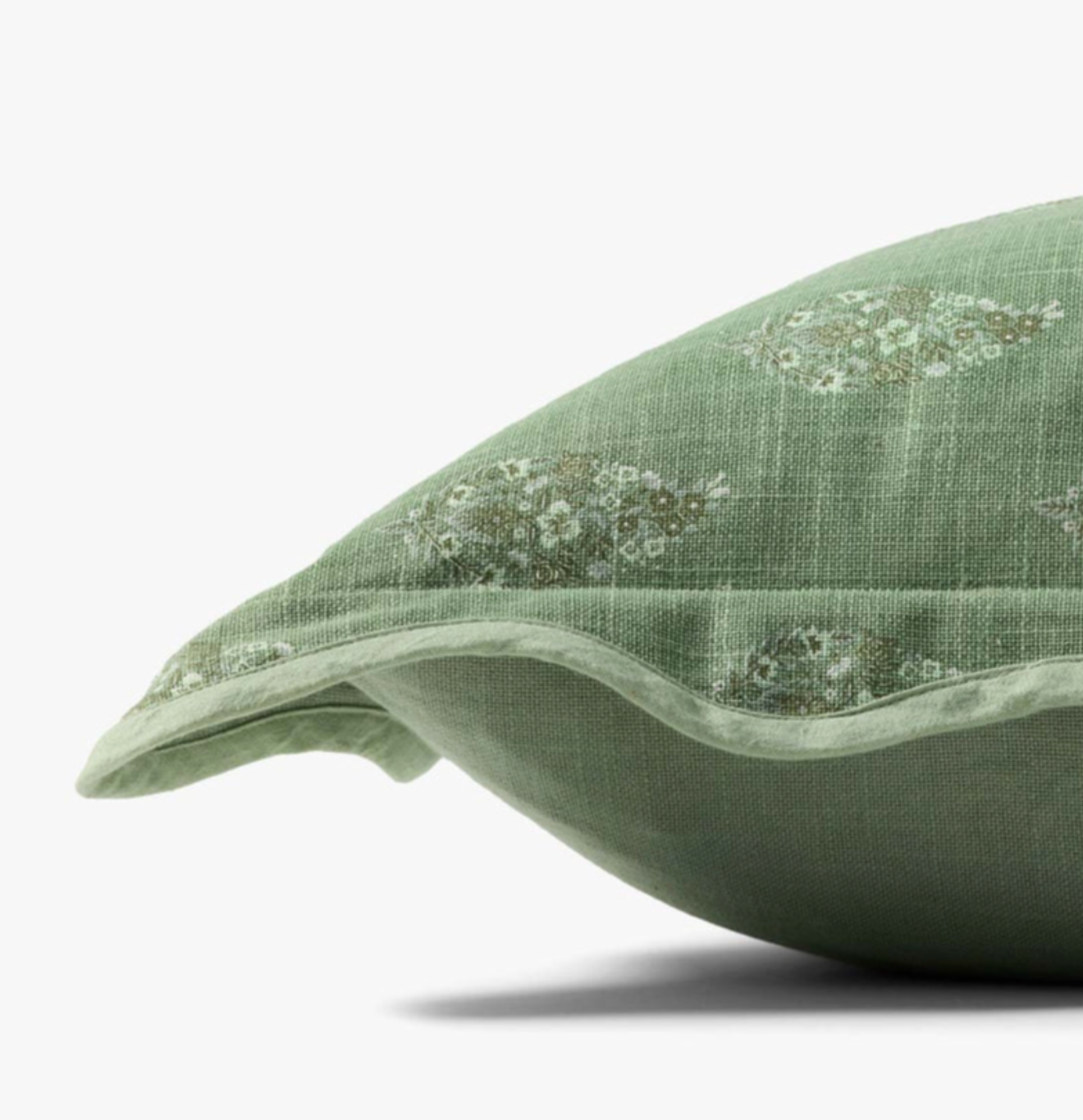 22" Down Pillow Green