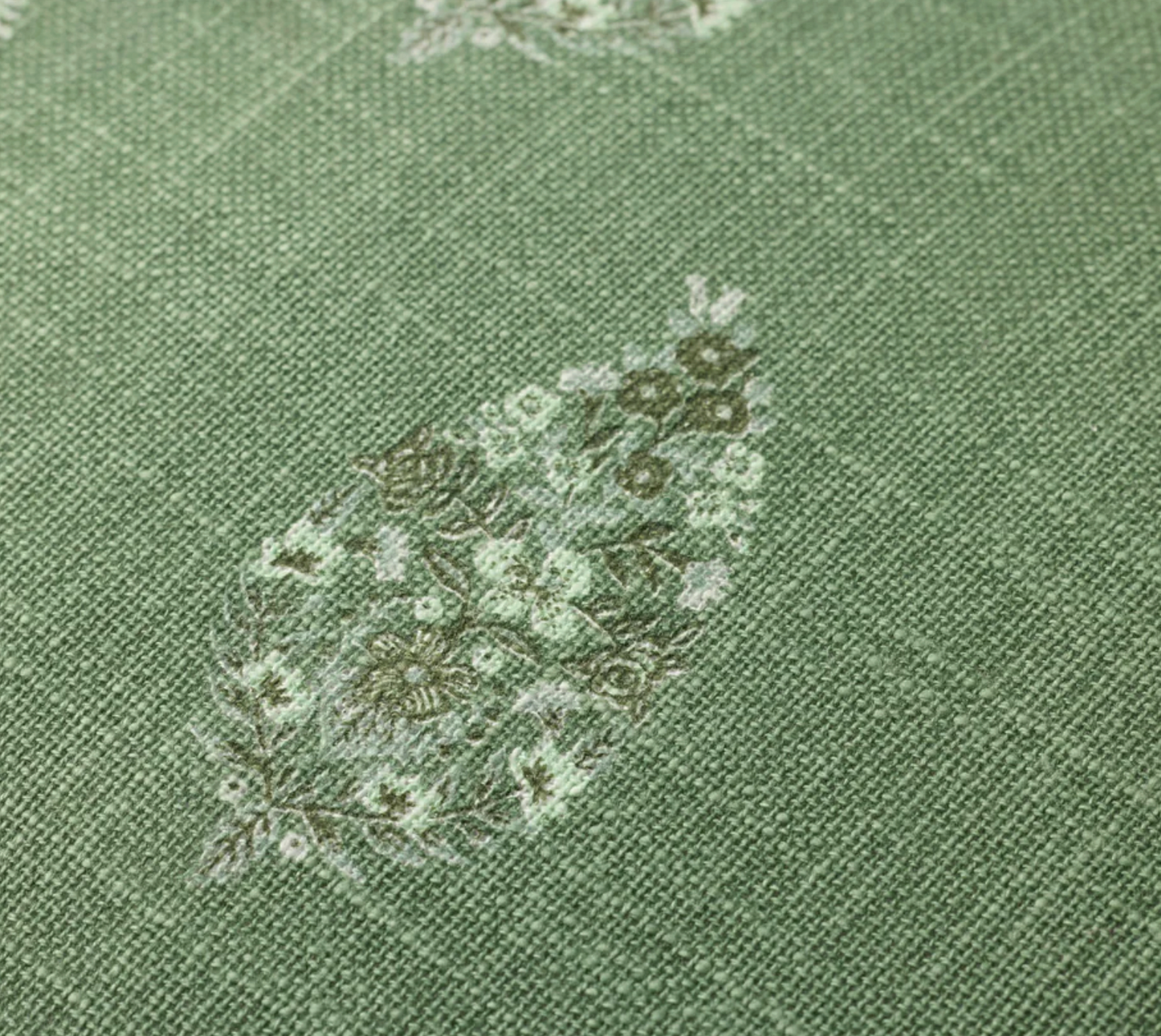 22" Down Pillow Green