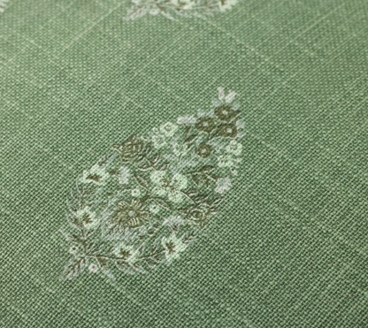 22" Down Pillow Green