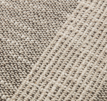 18" Down Pillow Charcoal/Ivory