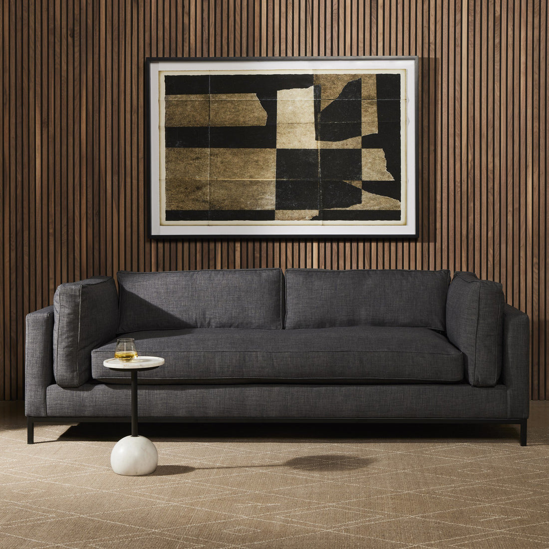 Grammercy Sofa - Bennett Charcoal