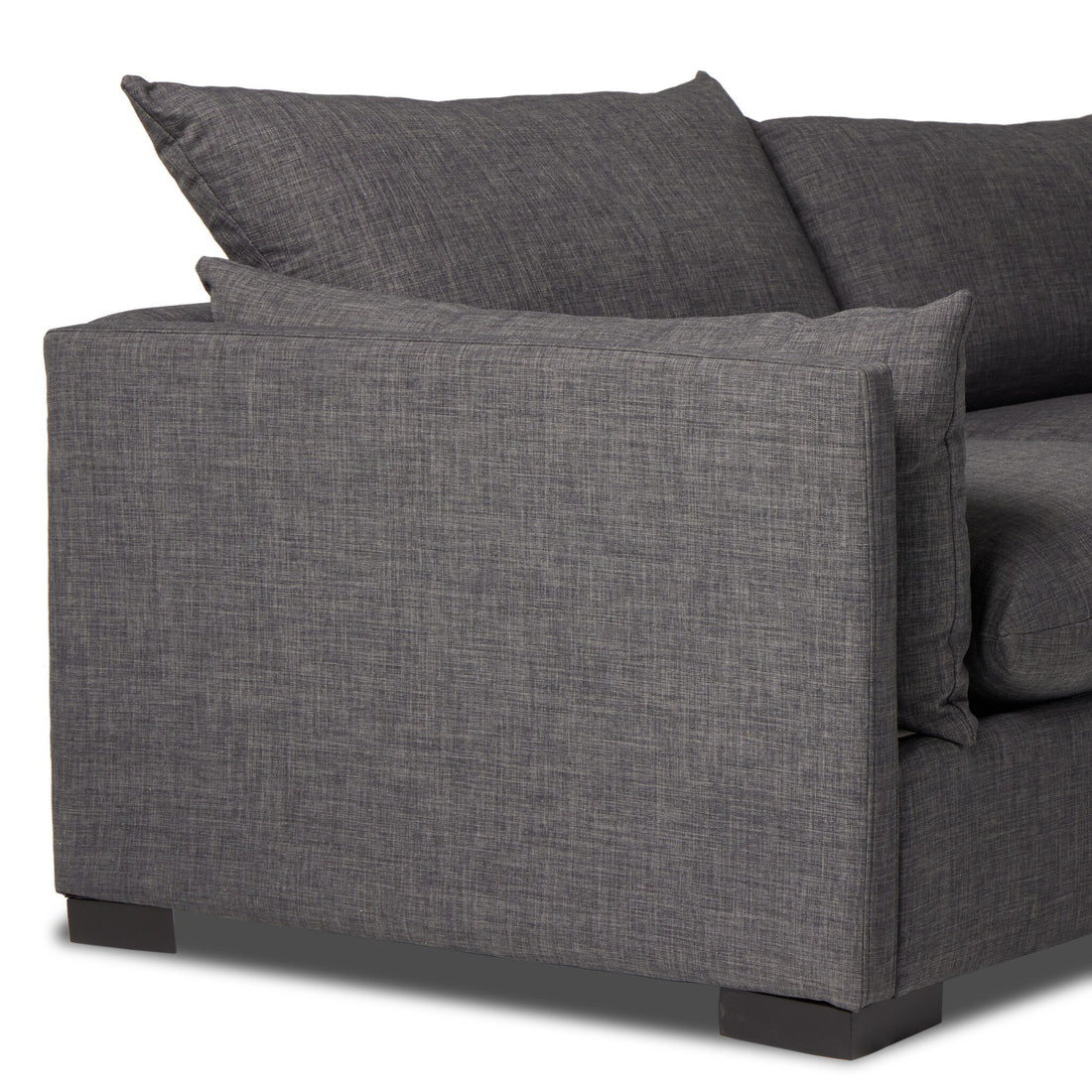 Westwood 7-Piece Sectional W/ Ottoman - Bennett Charcoal