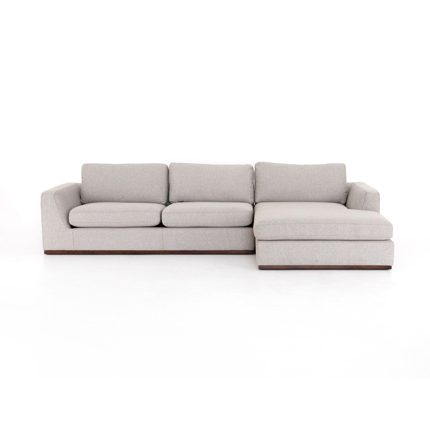 Colt 2-Piece Sectional - Aldred Silver