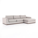 Colt 2-Piece Sectional - Aldred Silver | ready to ship!