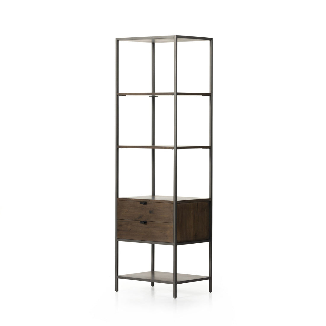 Trey Bookshelf - Natural Iron