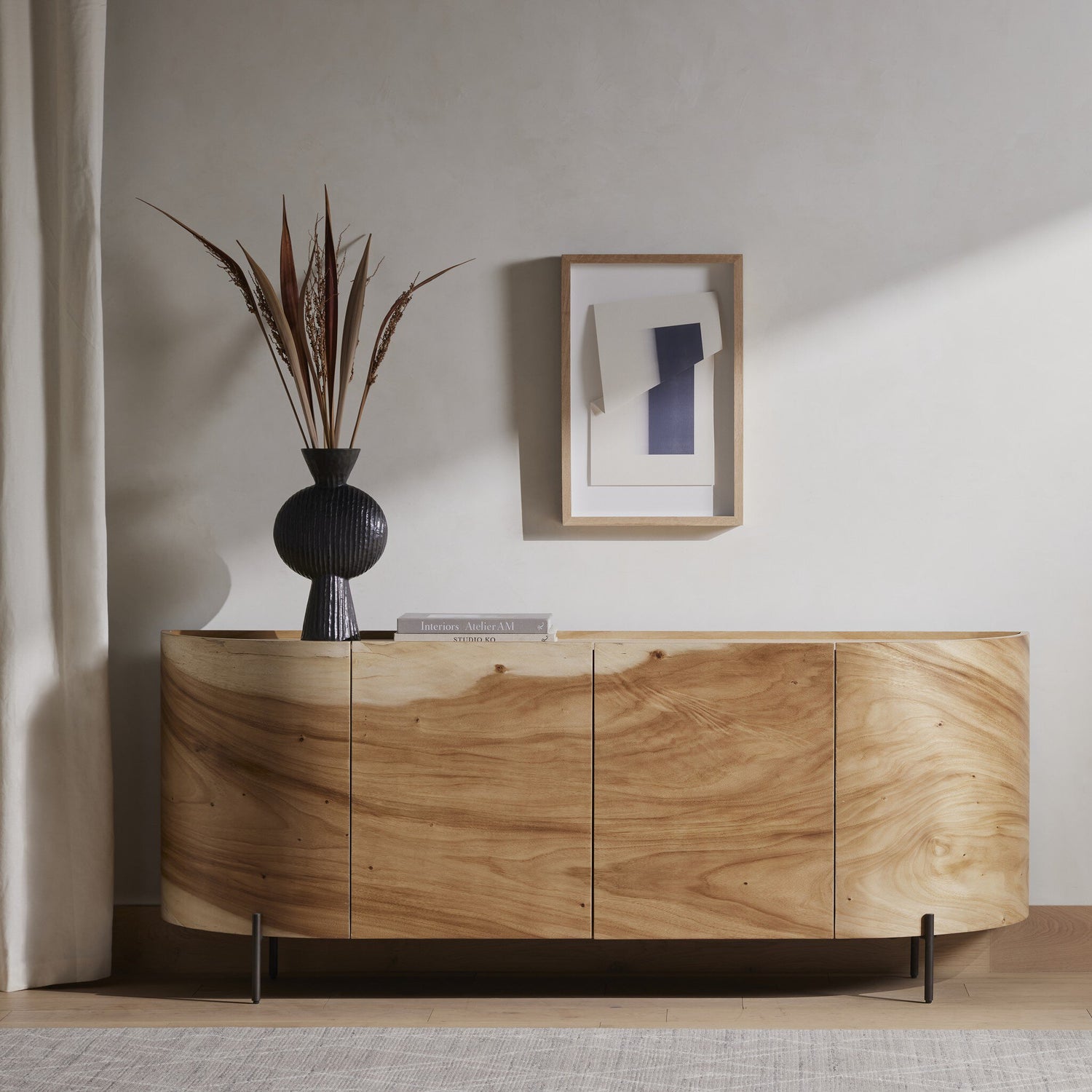 Lunas Sideboard - Gold Guanacaste