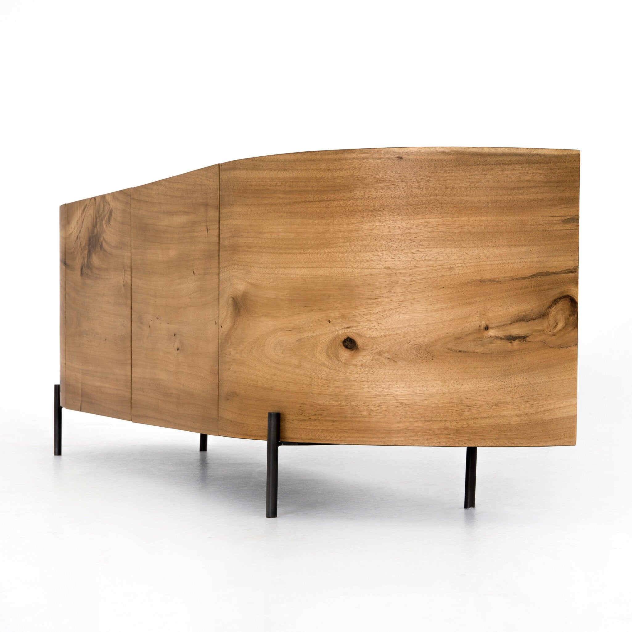 Lunas Media Console - Gold Guanacaste