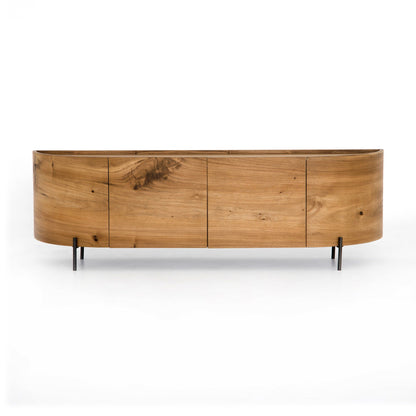 Lunas Media Console - Gold Guanacaste