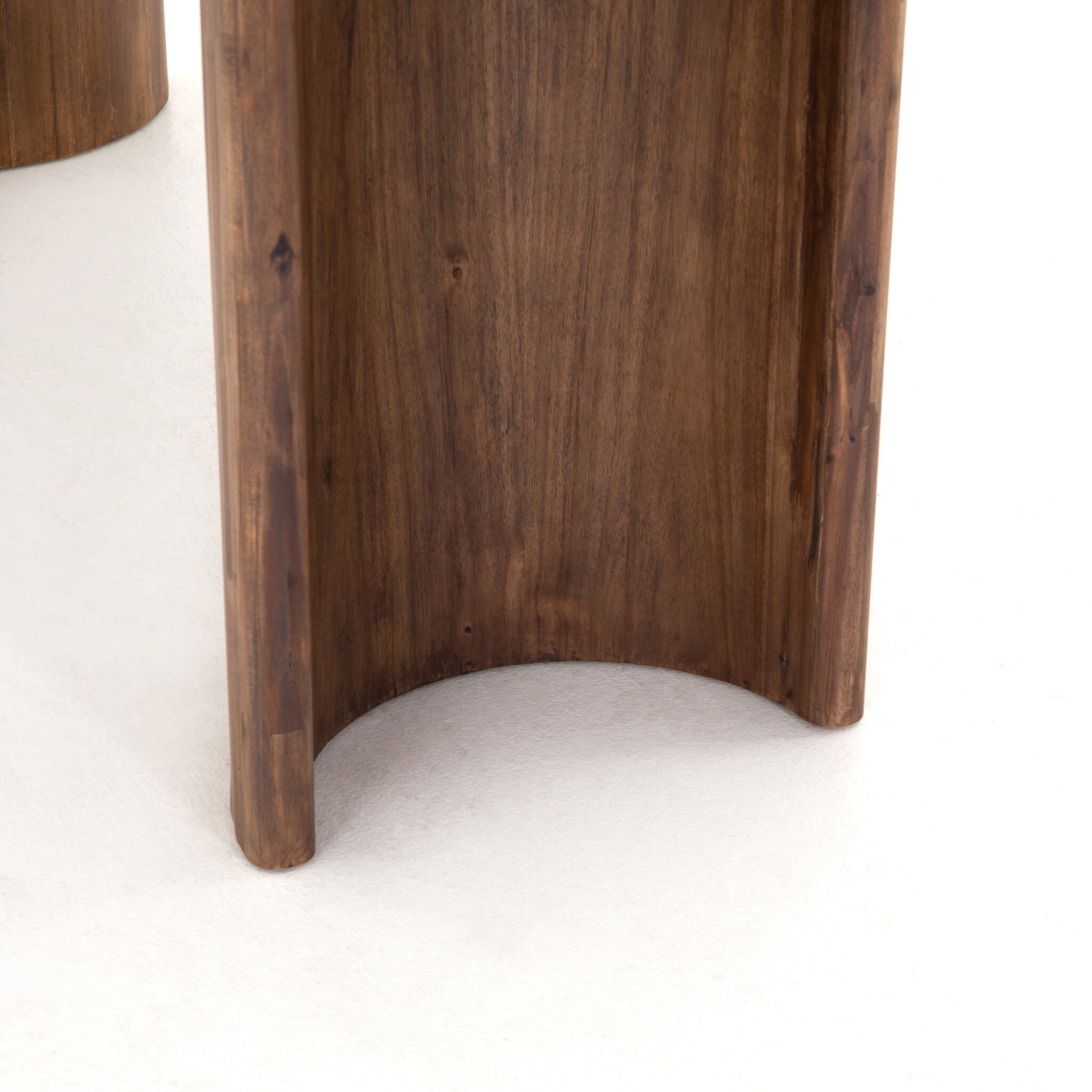 Paden Dining Table - Seasoned Brown Acacia