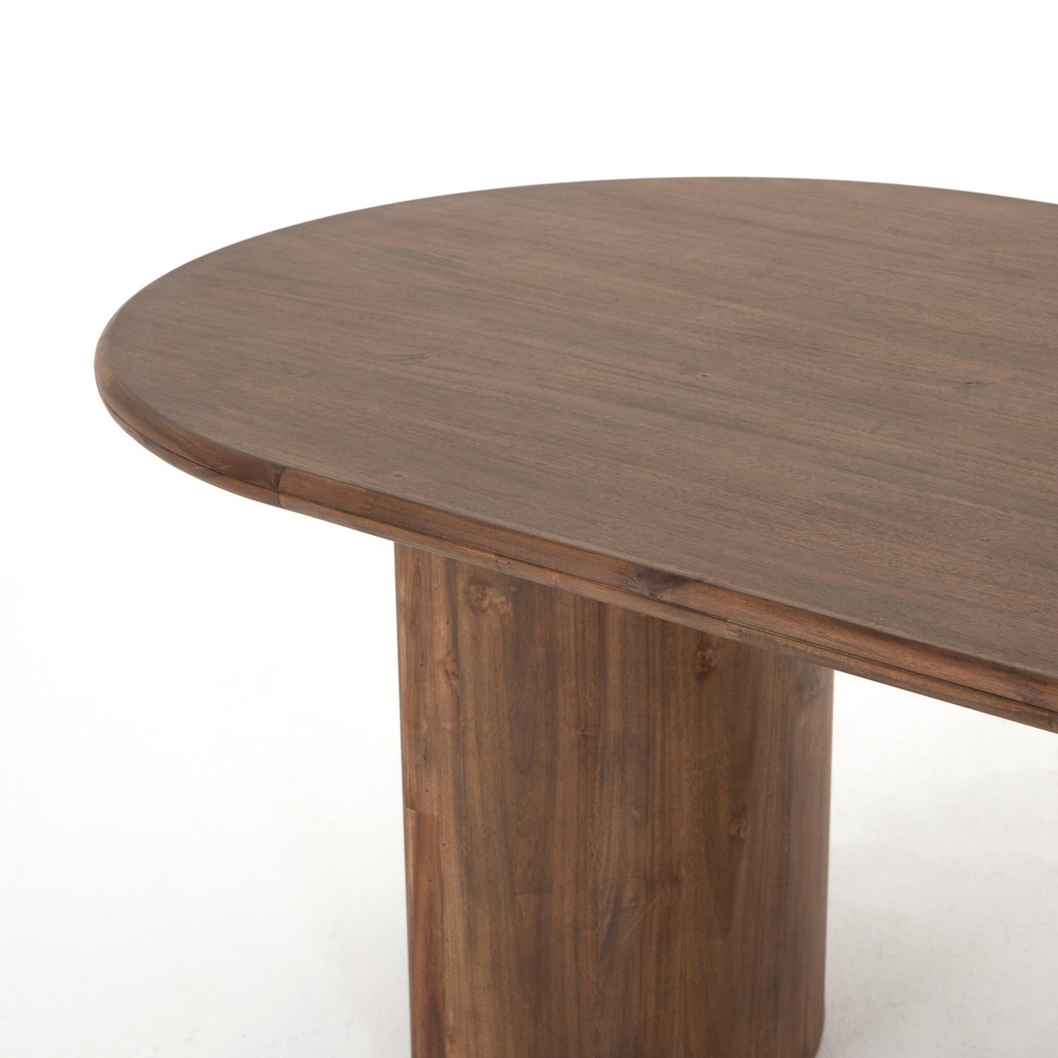 Paden Dining Table - Seasoned Brown Acacia