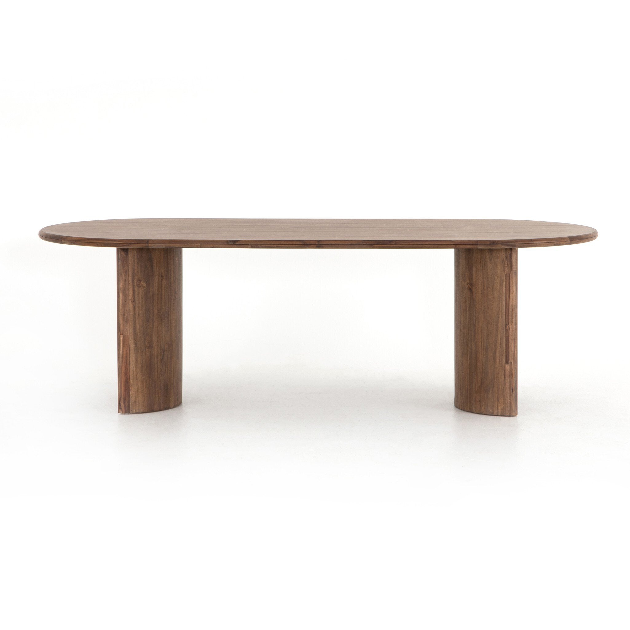 Paden Dining Table - Seasoned Brown Acacia