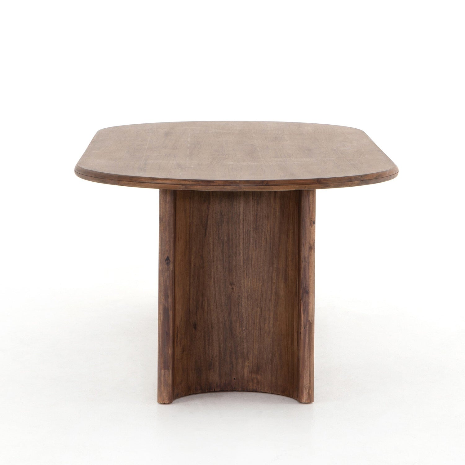 Paden Dining Table - Seasoned Brown Acacia