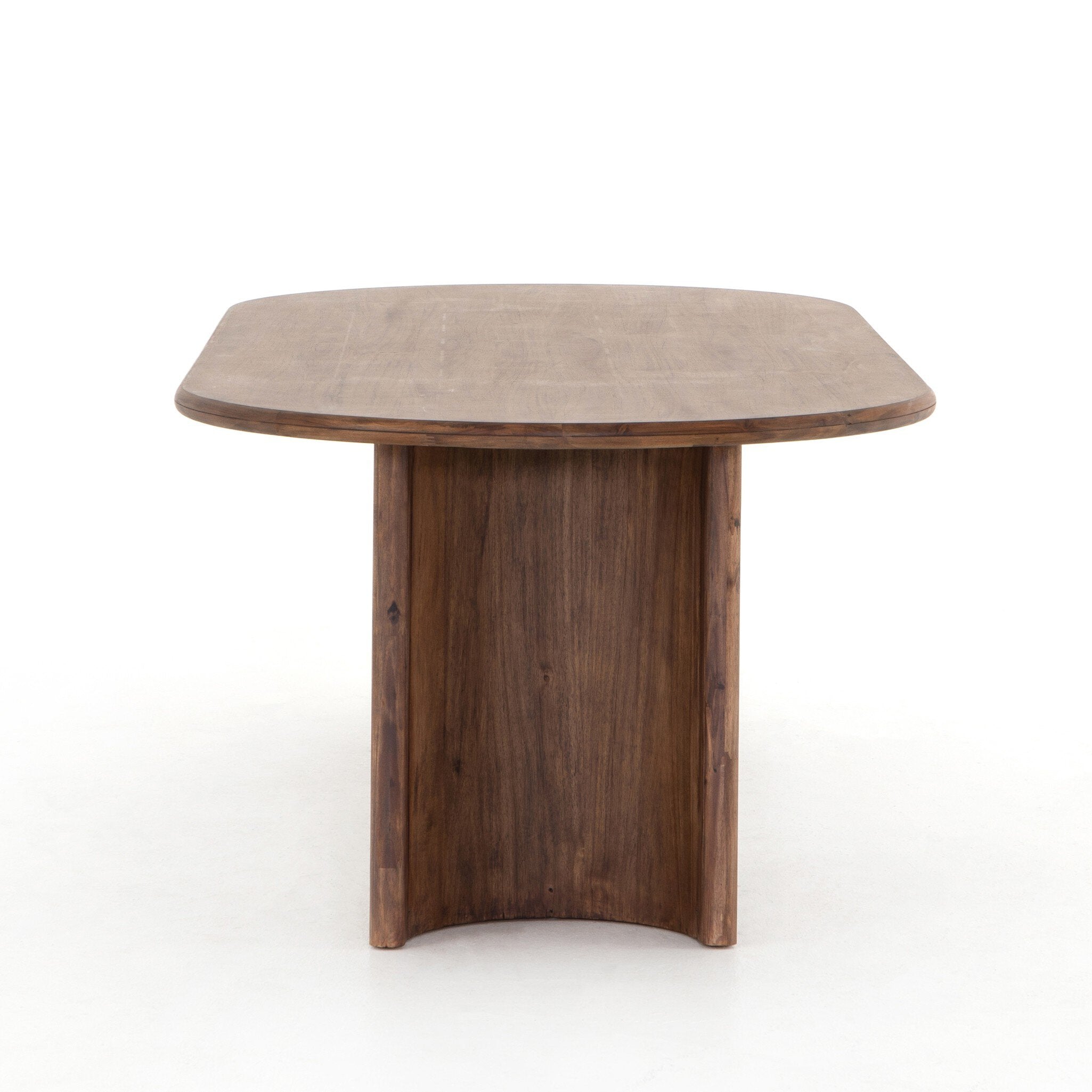 Paden Dining Table - Seasoned Brown Acacia