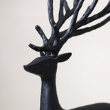 Black Resin Reindeer