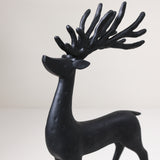 Black Resin Reindeer